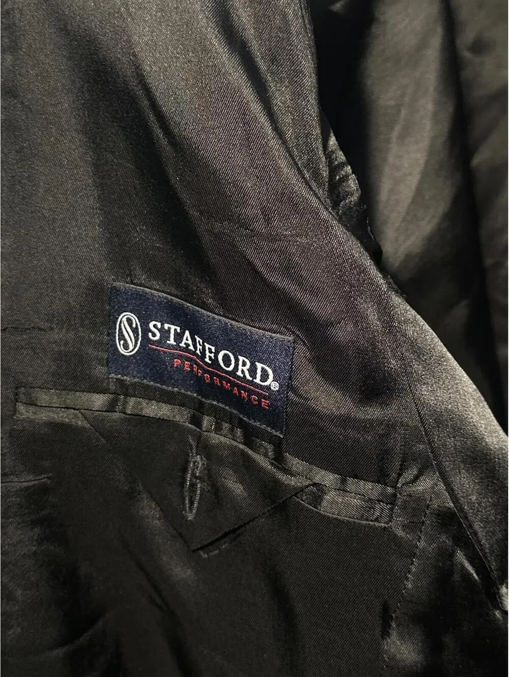Men's 40 Long Stafford Performance Suit Blazer